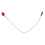 High Temp Platinum Resistance Sensor 450C, 3x15mm Copper Thermal Device 14