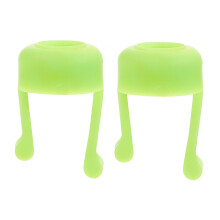 2pcs Green Portable Silicone Eye Drops Holders Storage Racks for Eyedrops, Eye Care Assistance, Travel-Friendly Use