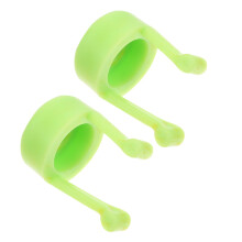 Silicone Eye Drops Holders 2 Pack Eye Drop Storage Brackets Dry Dispenser Compact Safe Green 3.5 x 2 x 2 cm