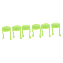 6pcs Portable Eye Dropper Aid Storage Rack for Dry Eye Drops Green 3.5x2x2cm Bracket Compatible with Standard Dropper Bottles