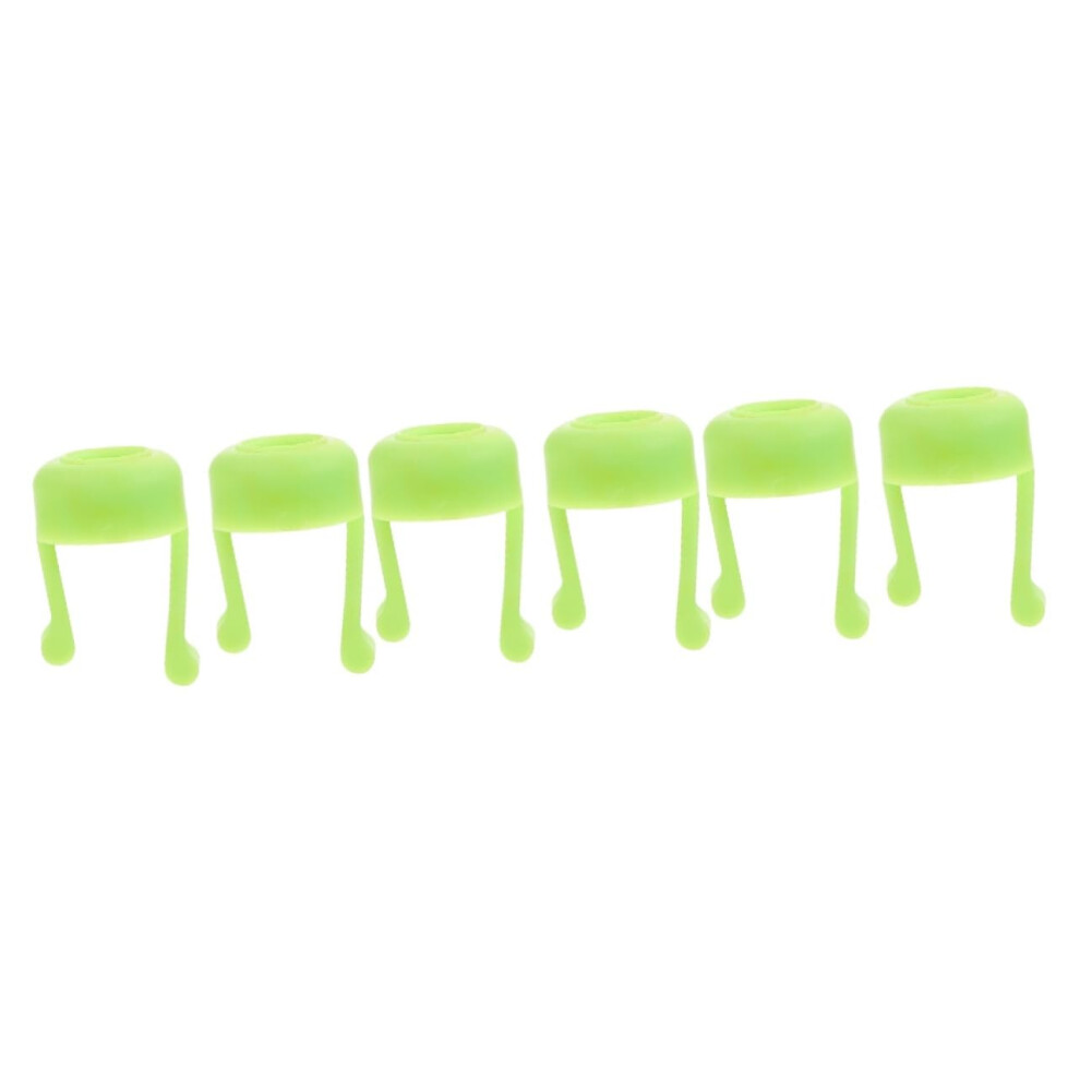 6pcs Portable Eye Dropper Aid Storage Rack for Dry Eye Drops Green 3.5x2x2cm Bracket Compatible with Standard Dropper Bottles