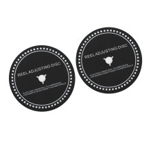 2 Stück Silikon Reel Adapter Abstandshalter 82 mm für Band-zu-Band Bandmaschinen
