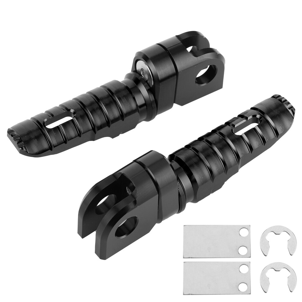 Pair Of Front Foot Pegs Aluminum Alloy Pedals Fit 8320539105246