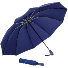 Umbrella Windproof Travel Umbrella Compact Folding Reverse Umbrella