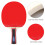 Table Tennis 2 Player Set 2 Table Tennis Bats 4