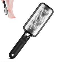 Colossal Pedicure Rasp Foot File, Professional Foot Care Pedicure Stainless Steel File to Removes Hard Skin, Can Be Used On Both Dry and Wet Feet