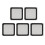 5pcs PC Chassis Cooling Dust Filter Professional 6