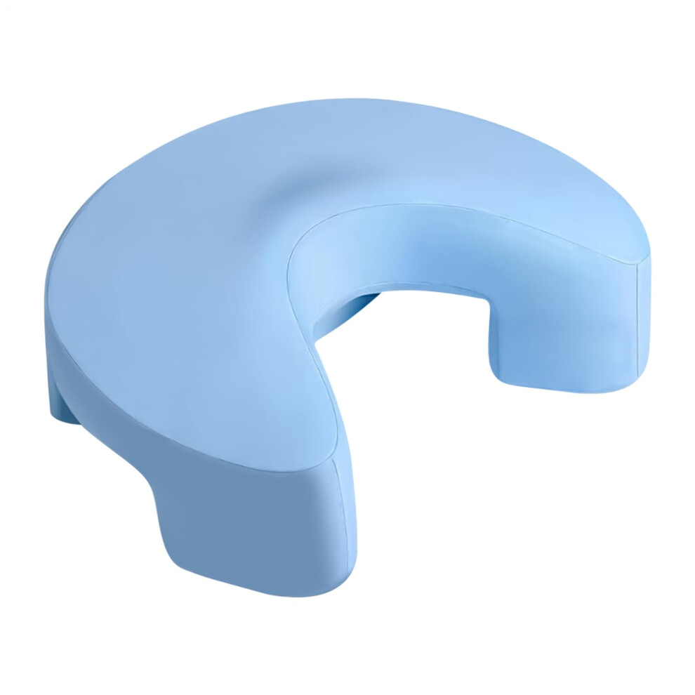 Side Sleeping Pillow with Arm Hole | Cervical Neck Support for Side Sleepers | Sky Blue Bed Cuff for Comfort and Positioning