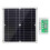 High-Efficiency 22% 20W Solar Panel Kit with 20A PWM Controller 12V 3