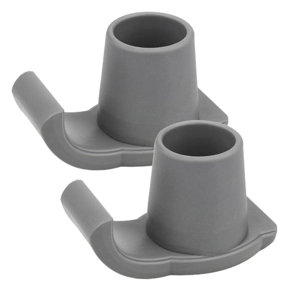 Anti-Skid Walker Ski Glides 2Pcs Replacement Sliders for Elderly Walkers, Stability, Mud Protection, Universal Fit