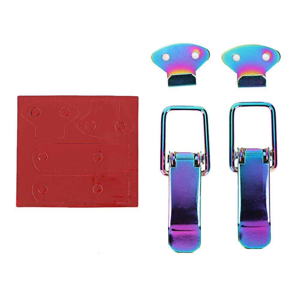 Car Hood Lock Clip Quick Latch Fender Clamp Purple 8320539106274