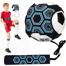 Football Kick Trainer - Adjustable Soccer Training Waist Belt with Elastic, Hands Free Training Aid for Boys