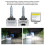 Ζεύγος προβολέων Xenon 8000K D3S, LED 35W, Αδιάβροχο IP68, Υψηλή φωτεινότητα, Ψυχρό λευκό φως 9