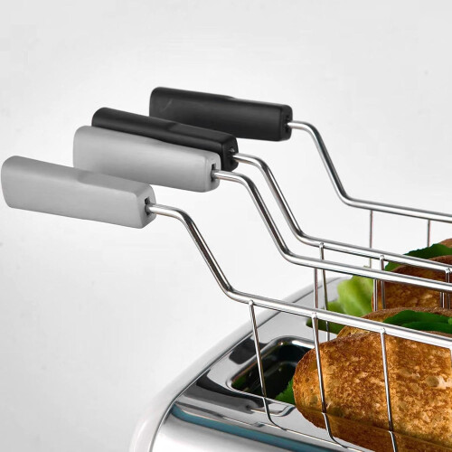 Toast Bread Slice Holder - Heavy Duty Griddle Warming Rack for Baking, Black Sandwich Cage Kitchen Tool 2