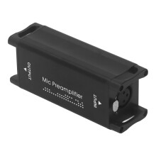 Low Noise 25dB Gain Microphone Preamplifier for Recording & Streaming