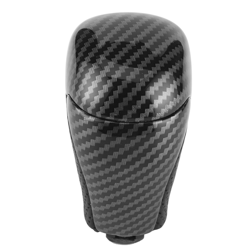 Leather Carbon Fiber Gear Shifter Shift Knob 8320539106892