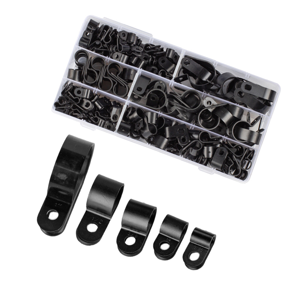 200Pcs Nylon Cable Clip Nylon Cord Fastener Clips For Wire 7627000076984