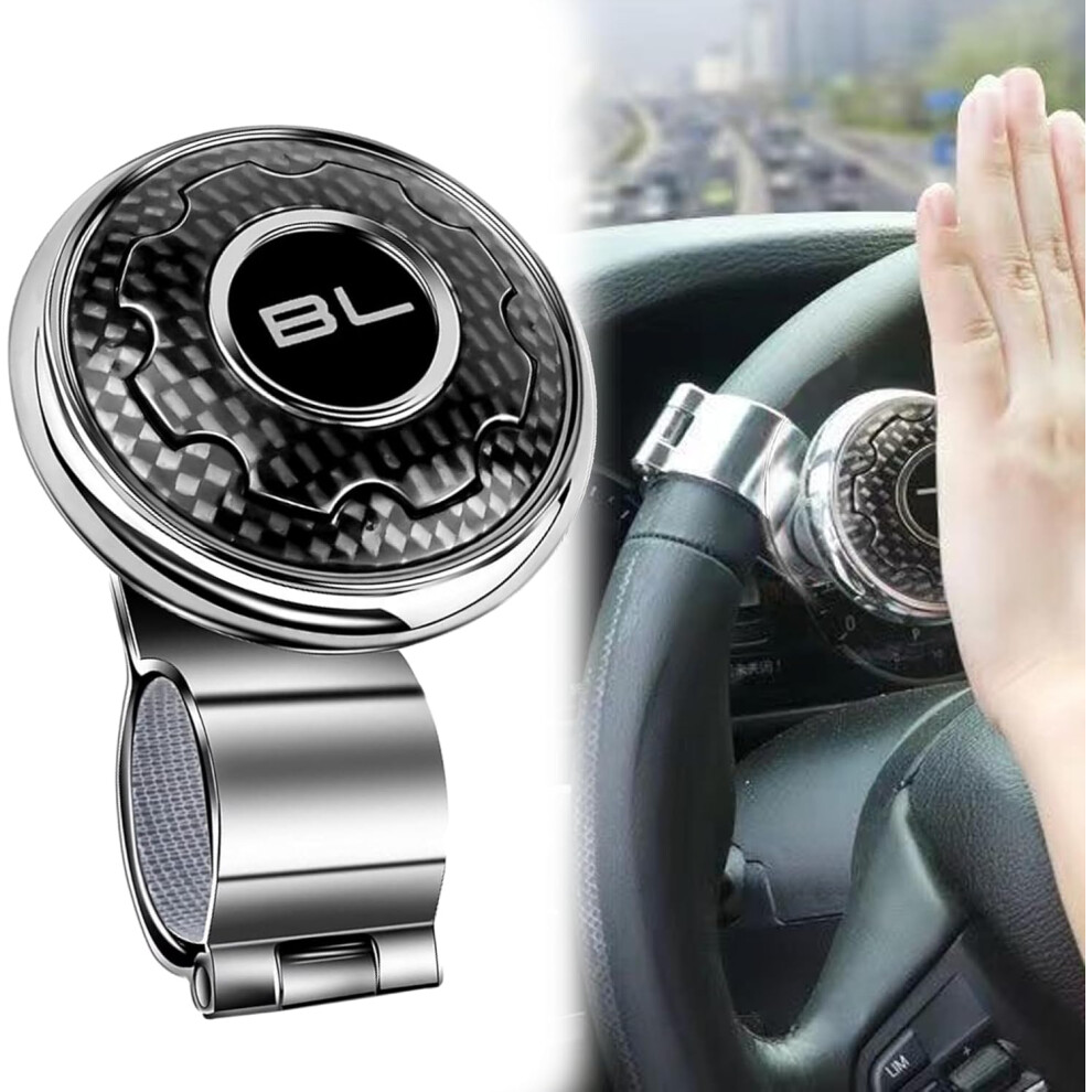 Steering Wheel Knob Spinner, Steering Wheel Knob, Universal Car Aid Assister Spin Knob, Fits Cars, Trucks, Tractors 749655516350
