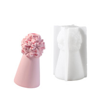 Sturdy Silicone Molds for Resin Plaster and Candle Making Flower