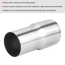 Universeller Edelstahlschalldämpfer-Adapter / Reduzierer 57MM/63MM