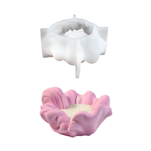Easy Release Silicone Mold Set for Spindrift Shaped Candle and