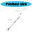 High Visibilities Automatic Ice Fishing Rod Metal Construction 3