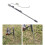 High Visibilities Automatic Ice Fishing Rod Metal Construction 2