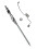 High Visibilities Automatic Ice Fishing Rod Metal Construction 5