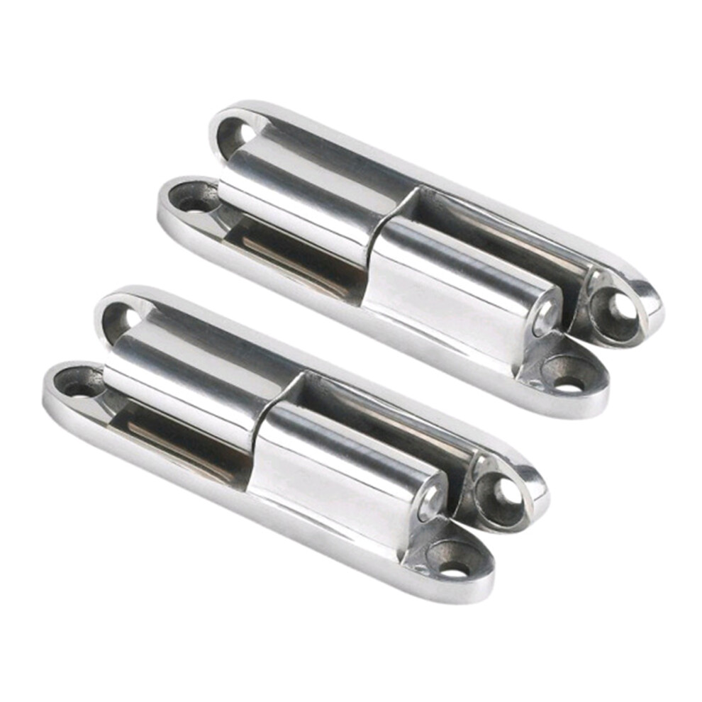 2Pcs Industrial Electrical Box Zinc Alloy 180 Degree Hinge For 7627000078650