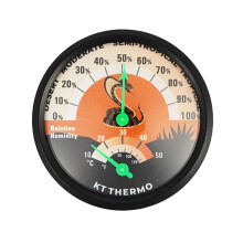 Reptiles Environmental Thermometers for Hobbyists - ABS Temperature Gauges for Accurate Tracking and Easy Installation