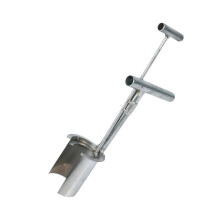 Professional T Shape Garden Transplanter Tool for Planting Bulbs, Seedlings, and Flowers with Ergonomic Handle and Durable Steel Design