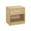 (Classic White) VASAGLE Bedside Table, Side Table with Drawer, Handle, Open Compartment, End Table, for Bedroom, Living Room 5