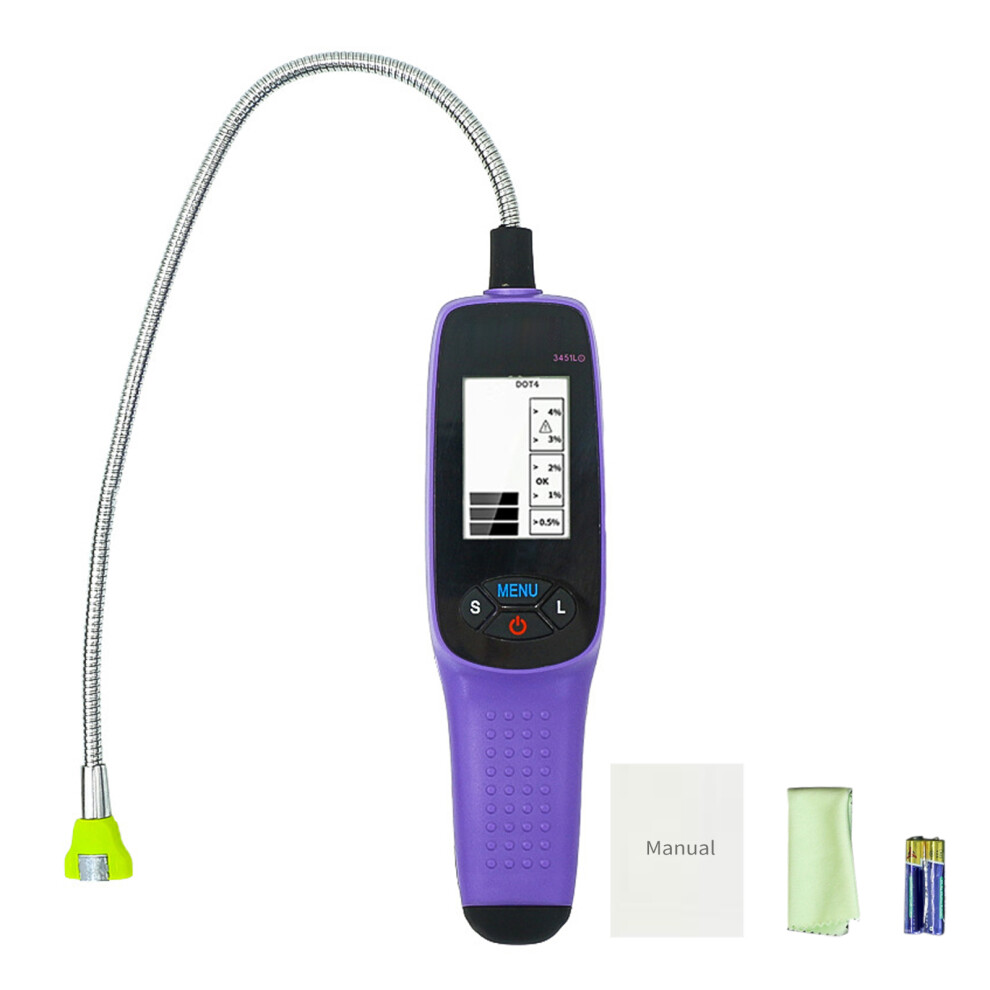 High Precision Brake Fluid Tester with LCD Screen â Easy Auto Diagnostic Tool for DOT3/DOT4/DOT5.1