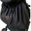 Stroller Organizer - Waterproof Baby Stroller Storage Bag with Spacious Compartments and Black Bear Design 5