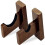 Baseball Bat Display Wall Mount, Softball Bat Rack for Horizontal Display, Solid Wood with Soft Felt and Hidden Screws 2