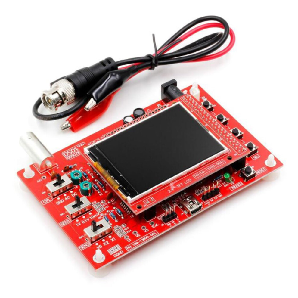 Tft Digital Kit With Acrylic Diy Case Handheld Probe For Electronics Students Open-Source Waveform Analyzer 6447073608995