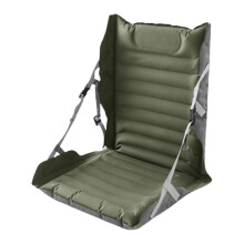 Inflatable Seat Cushion 21 Inch Portable Waterproof Chair for Beach Camping Fishing Hiking Travel Army Green