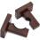 Baseball Bat Display Wall Mount, Softball Bat Rack for Horizontal Display, Solid Wood with Soft Felt and Hidden Screws 10