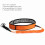 Surfboard Waist Leash 7mm Thick 10ft Coiled Surf 12