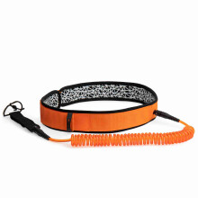 Surfboard Waist Leash 7mm Thick 10ft Coiled Surf