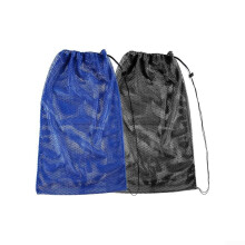 Breathable Mesh Bags for Diving and Snorkeling Gear Storage, Large Capacity for Fins, Adjustable Shoulder Strap, Drawstring Closure