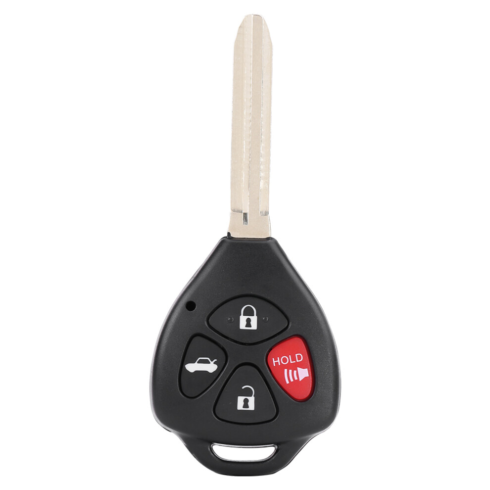 4 Buttons Remote Key Shell Case Fob For Toyota 8320539108872