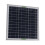 50W Monocrystalline Solar Panel with Waterproof MPPT Controller, 27x28cm 16