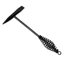 Hammer Carbon Steel Rock Pick Hammers 300g for Geology Exploration and Mining Hand Tools