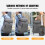 Modèle: IC Backpack Cap: Taille L 32  46  19 cm BK/BL 5