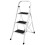 (1 Step Stool ) 1 2 3 Step Ladder Folding Portable Compact Heavy Duty Iron Anti-Slip Mat Stool 7