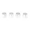 4pcs Cylinder Head Dowels Pin Fits for LS LS1 LS2 1
