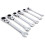 6pcs Ratchet Combination Wrench Spanner Hand 5