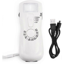 Portable Emergency Hand Crank Dynamo Power Supply AM/FM Radio with Flashlight Compass