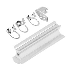 Solid Stainless Steel Guitar Slide Bar for Hawaiian & Electric Guitars, 76x24x22mm